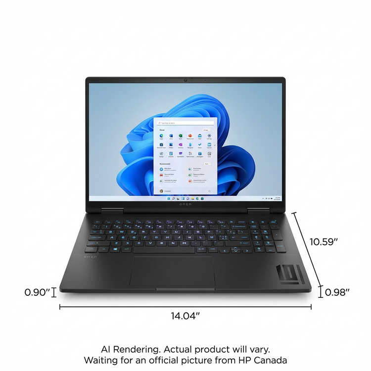 HP OMEN MAX Gaming Laptop 16-ah0050ca Canada - French Bilingual (B7TM0UA#ABL) - Cartouches Certifiees