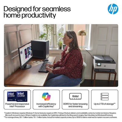 HP OmniDesk Desktop M02-0039 PC Canada - French Bilingual (BB4Y1AA#ABL) - Cartouches Certifiees