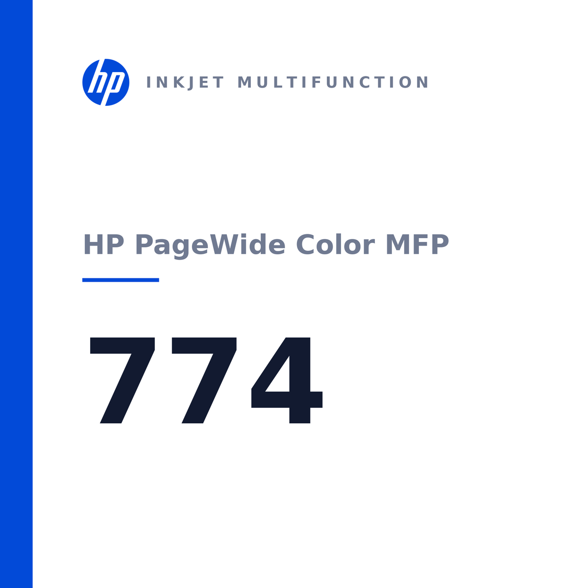HP PageWide Color MFP 774