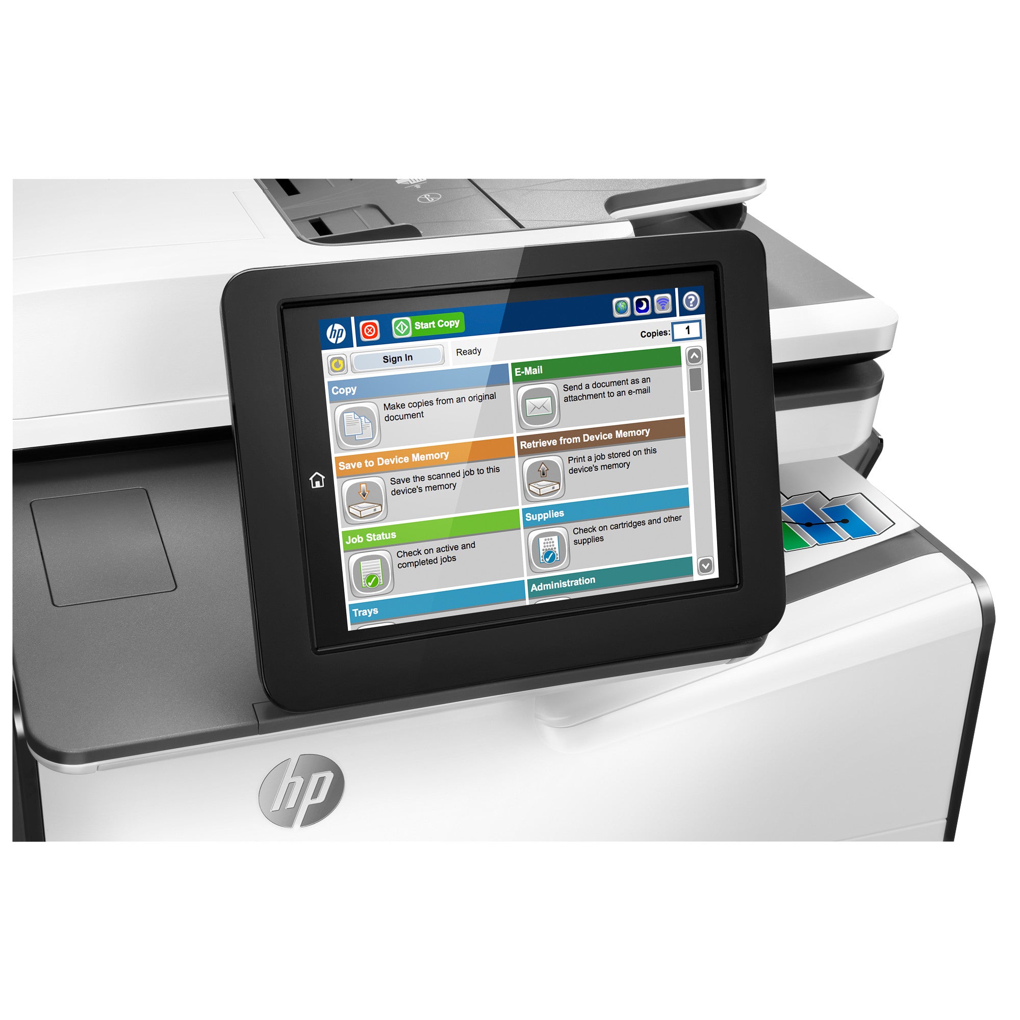HP PageWide Enterprise Color MFP 586dn (G1W39A#BGJ) - Cartouches Certifiees