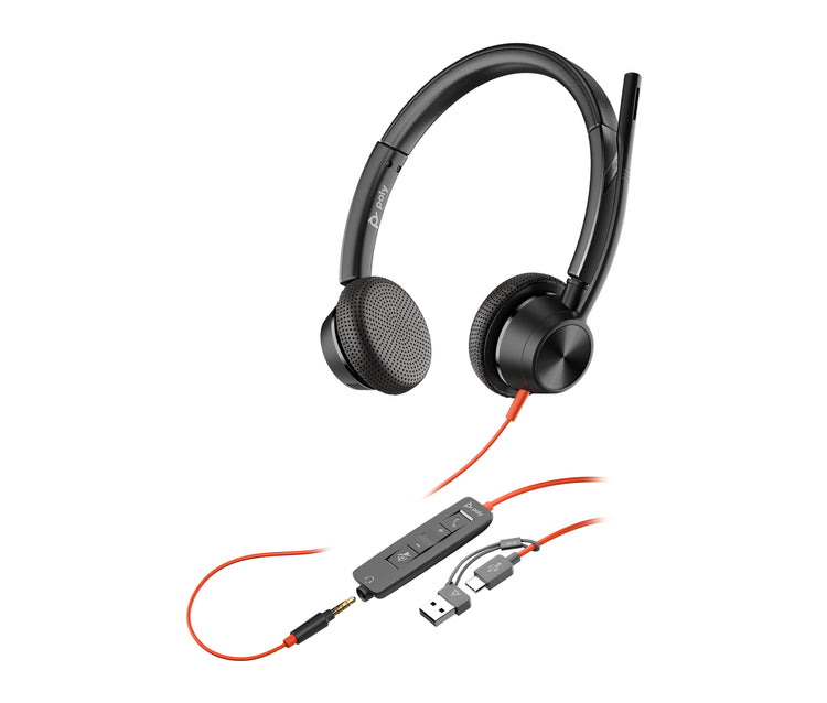 HP POLY POLY BW 3325 -M USB-C HS TAA U.S. - ENGLISH LOCALIZATION - Cartouches Certifiees