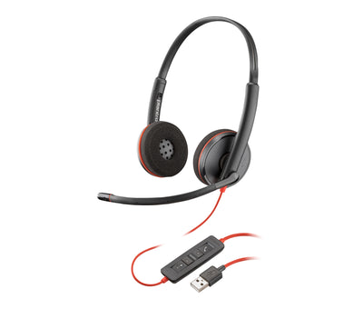 HP POLY POLY BW C3220 USB-A BLK HS (BULK 50) - Cartouches Certifiees