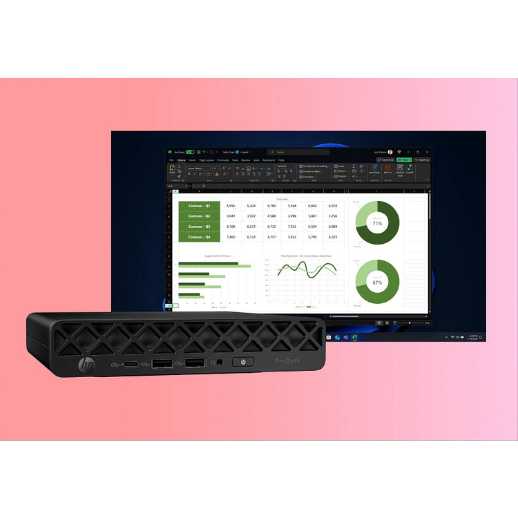 HP PRODESK 4 MINI G1I U5235T32GB/512GBPC ENGLISH (BS7M8UT#ABA) - Cartouches Certifiees