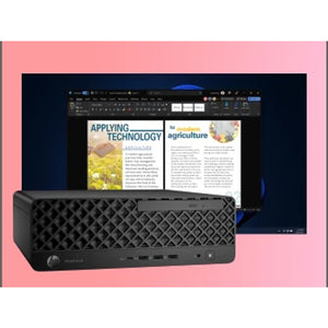 HP ProDesk 4 SFF G1i Desktop AI PC Wolf Pro Security Edition (D32M3AT#ABA) - Cartouches Certifiees