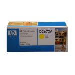 HP Q2672A (309A) Yellow Original Toner Cartridge - Cartouches Certifiees