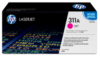 HP Q2683A (311A) Magenta Original Toner Cartridge - Cartouches Certifiees