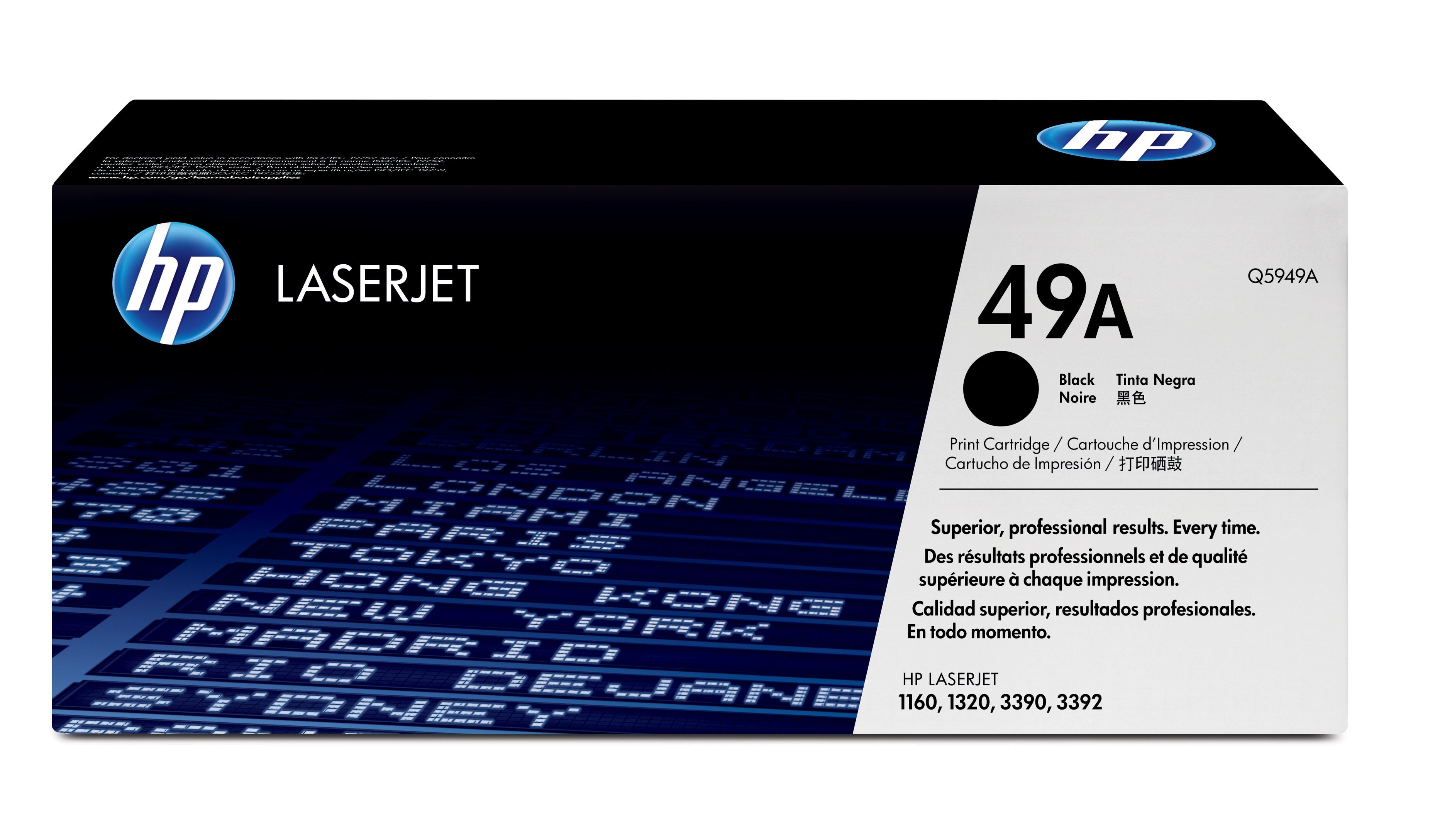 HP Q5949A (49A) Black Original Toner Cartridge - Cartouches Certifiees