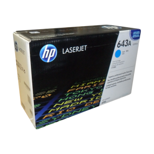 HP Q5951A (643A) Cyan Original Toner Cartridge - Cartouches Certifiees