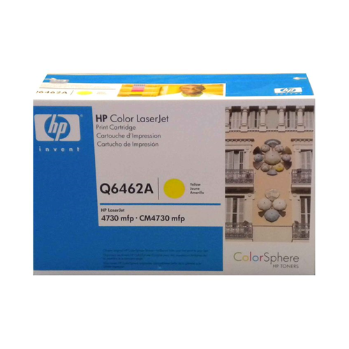 HP Q6462A (644A) Yellow Original Toner Cartridge - Cartouches Certifiees