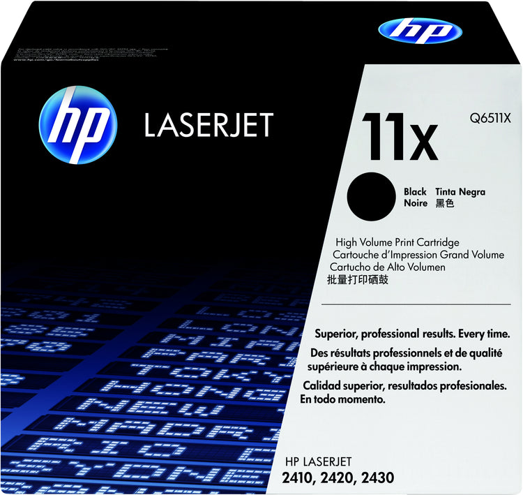 HP Q6511X (11X) Black Original Toner Cartridge - Cartouches Certifiees