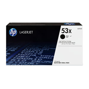 HP Q7553X (53X) Black Original Toner Cartridge - Cartouches Certifiees