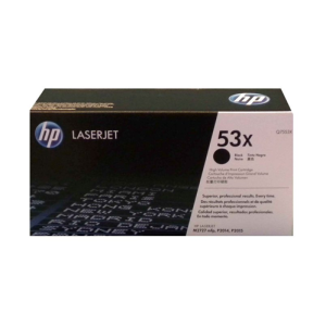 HP Q7553X (53X) Black Original Toner Cartridge - Cartouches Certifiees