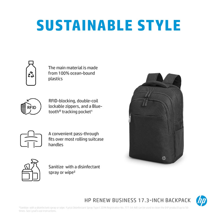 HP RNW BUSINESS 17.3 LAPTOP BPK (3E2U5AA) - Cartouches Certifiees