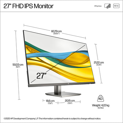HP S5 527DA FHD MNTR ENGLISH SB+ (B11W6AT#ABA) - Cartouches Certifiees