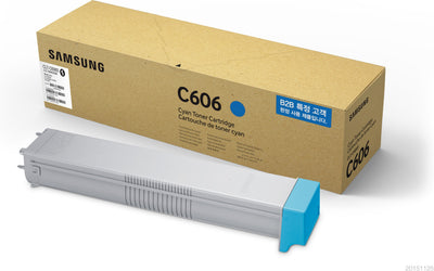 HP Samsung CLT-C606S Cyan toner cartridge 1 pc(s) Original (SS535A) - Cartouches Certifiees