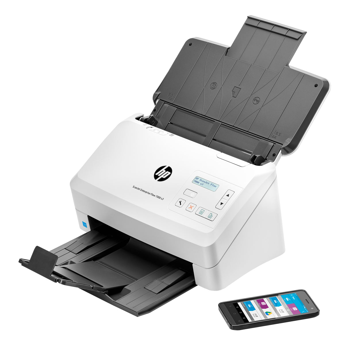 HP ScanJet Enterprise Flow 7000 s3 Sheet-feed Scanner (L2757A#BGJ) - Cartouches Certifiees