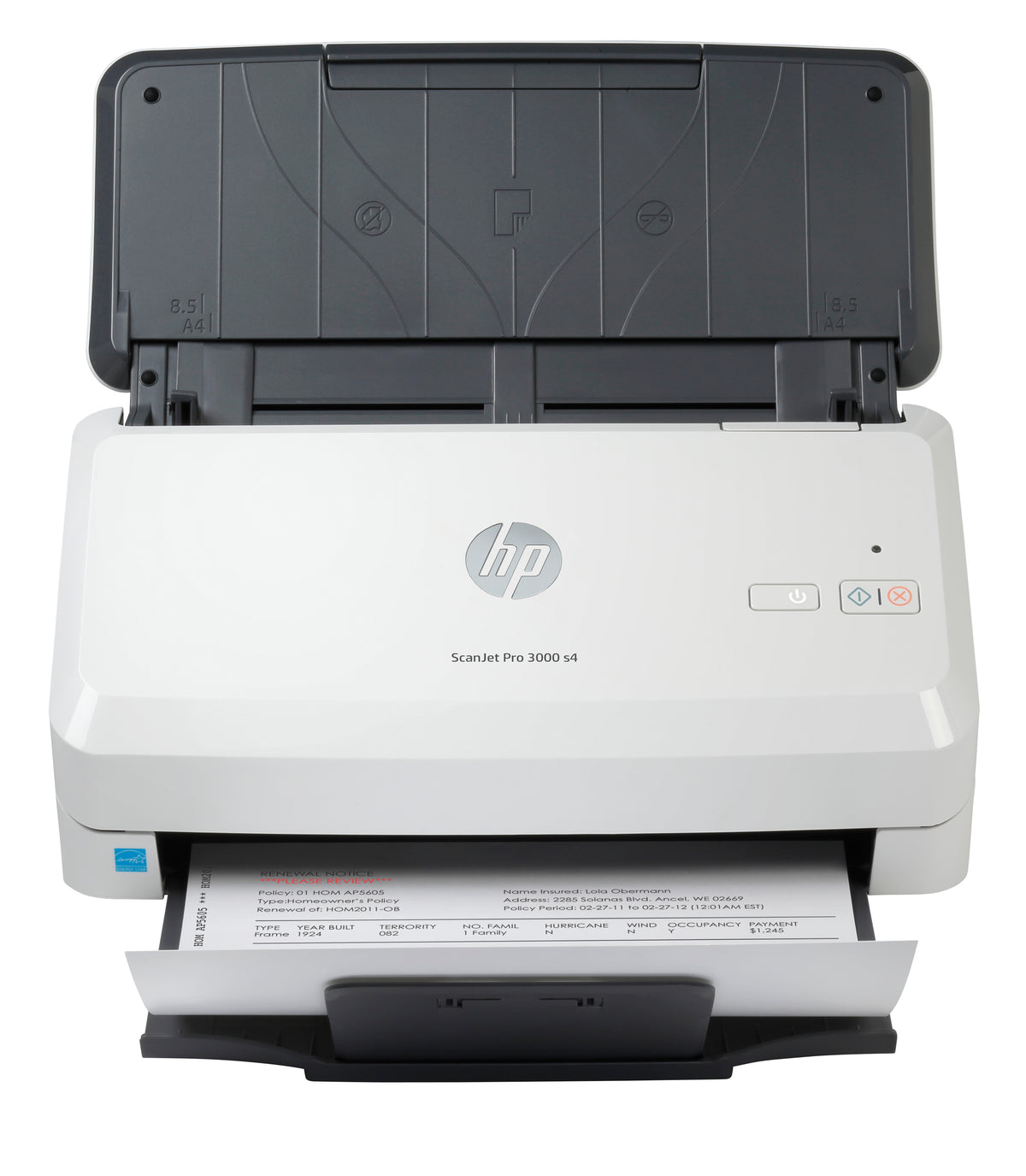 HP ScanJet Pro 3000 s4 Sheet-feed Scanner (6FW07A#BGJ) - Cartouches Certifiees