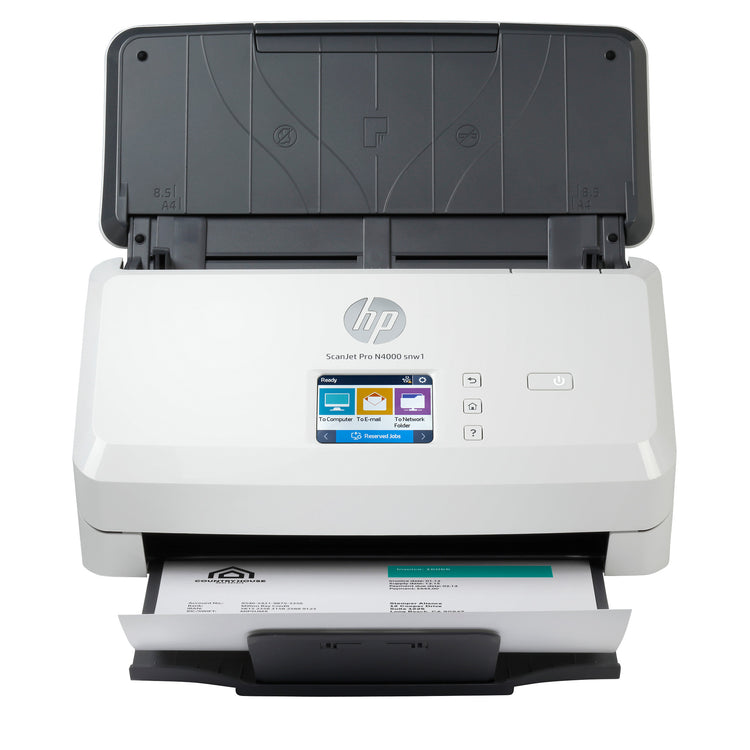 HP ScanJet Pro N4000 snw1 Sheet-feed Scanner (6FW08A#BGJ) - Cartouches Certifiees