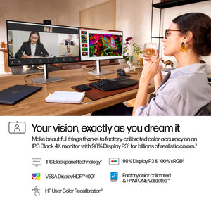 HP Series 7 Pro 27 inch 4K Conferencing Monitor - 727pm (8K135AA#ABA) - Cartouches Certifiees