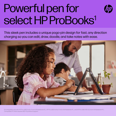 HP Slim Rechargeable Pen (630W7AA#ABL) - Cartouches Certifiees