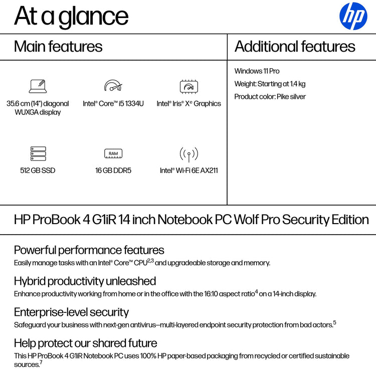 HP SMART BUY PROBOOK 4 G1IR (BX7Y0AT#ABA) - Cartouches Certifiees