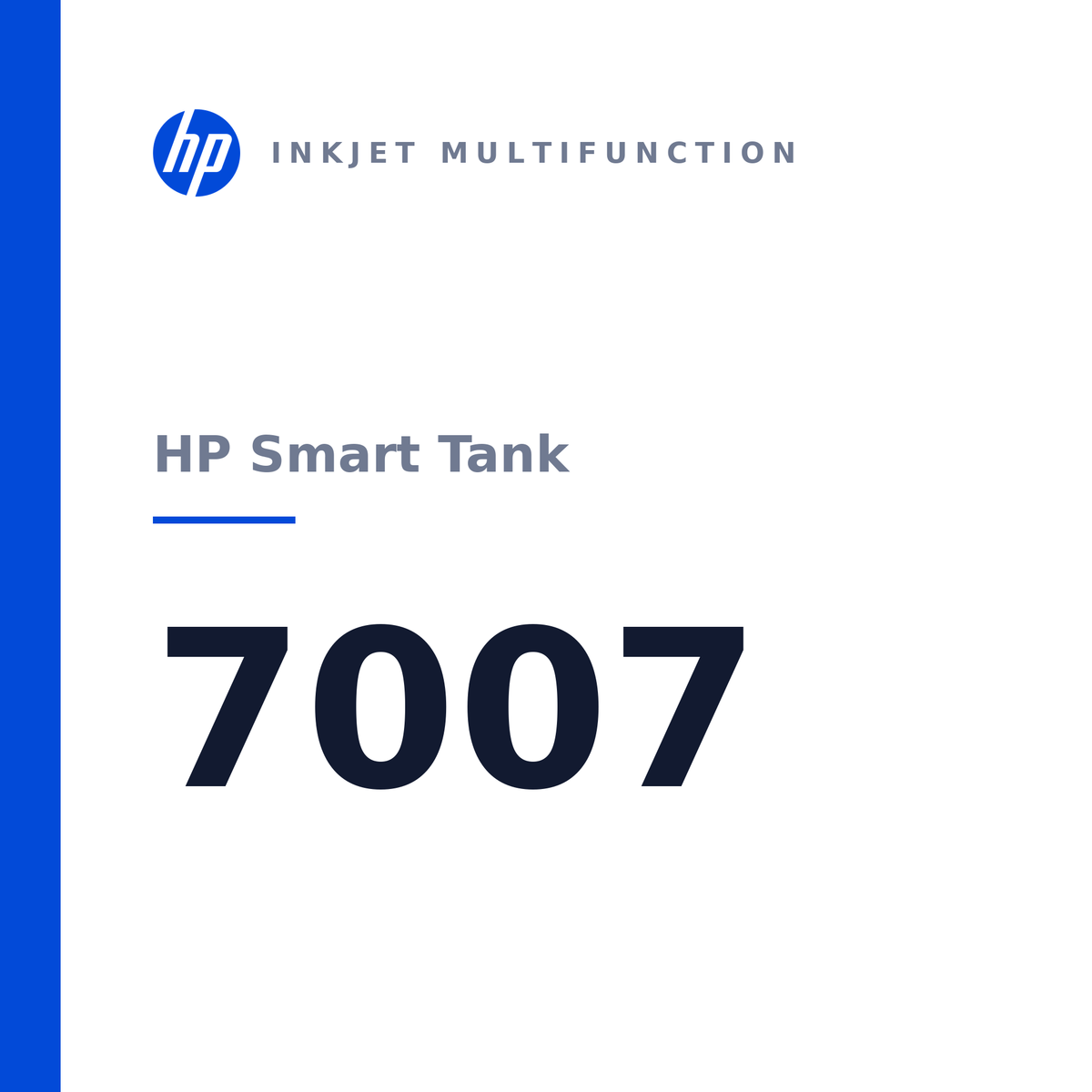HP Smart Tank 7007 All-in-One Multifunction