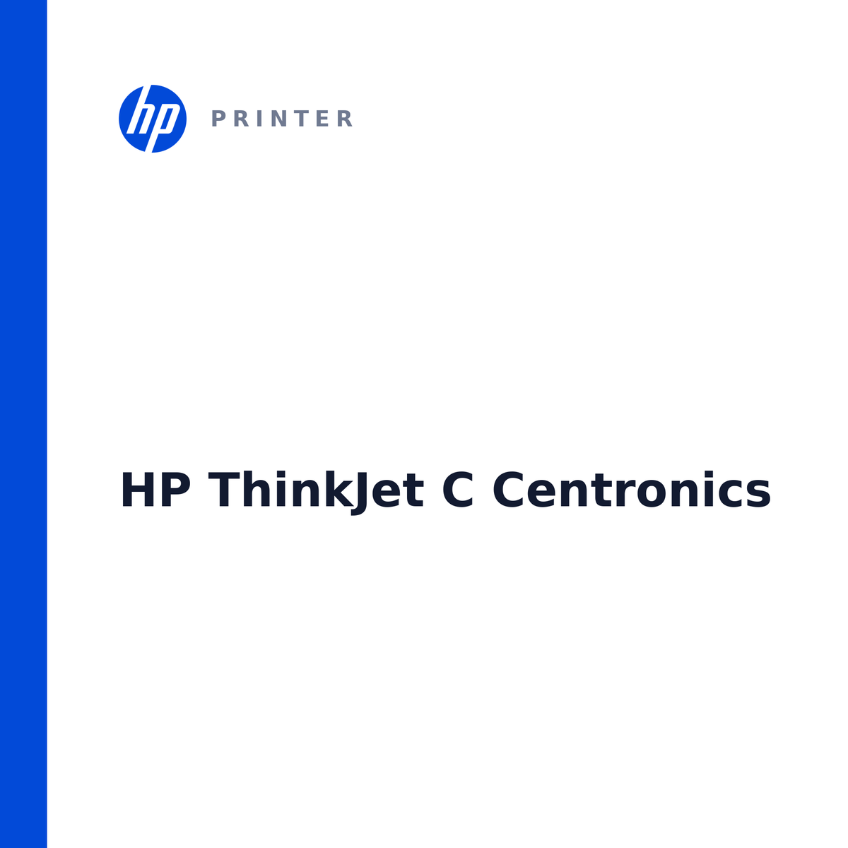 HP ThinkJet C Centronics