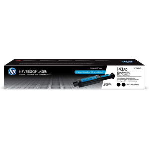 HP W1143AD (143AD) Black Original Toner Cartridge - Cartouches Certifiees