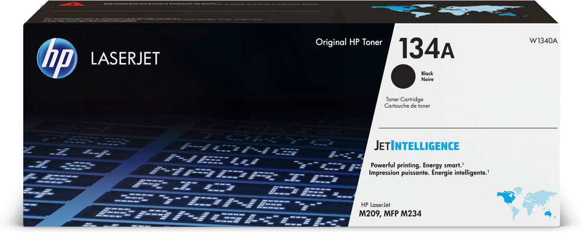 HP W1340A (134A) Black Original Toner Cartridge - Cartouches Certifiees