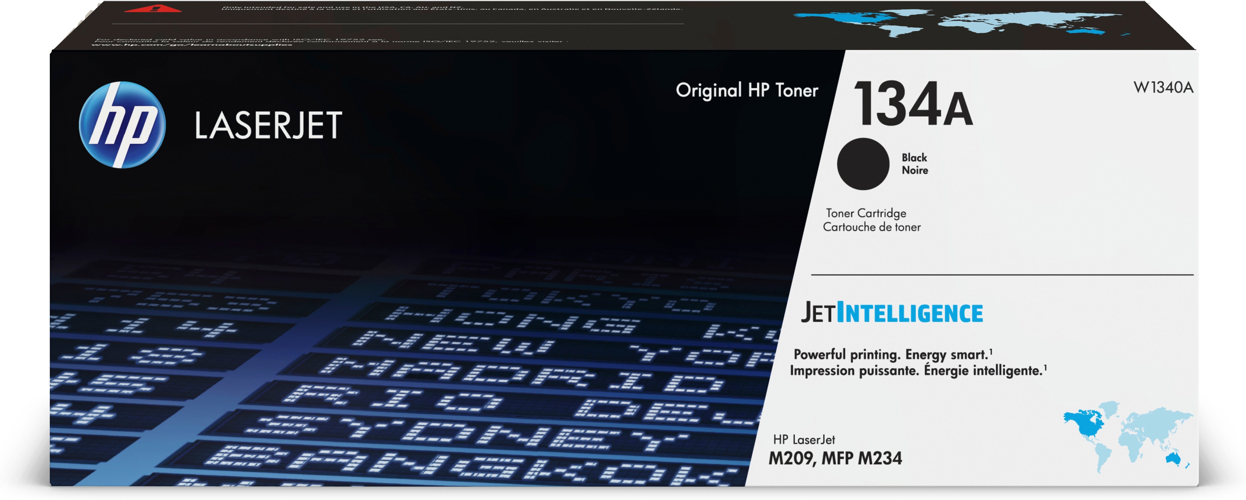 HP W1340A (134A) Black Original Toner Cartridge - Cartouches Certifiees