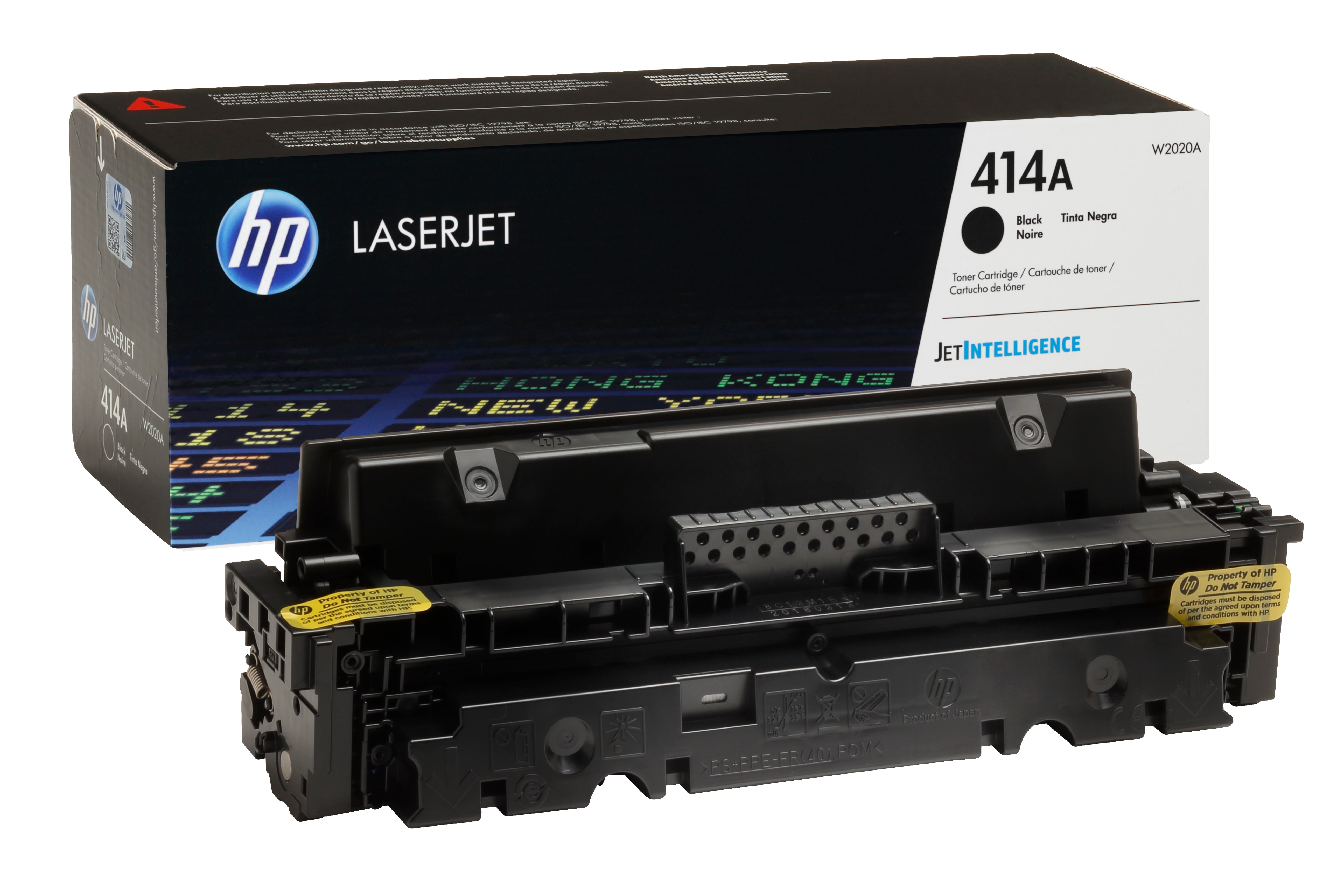 HP W2020A (414A) Black Original Toner Cartridge - Cartouches Certifiees
