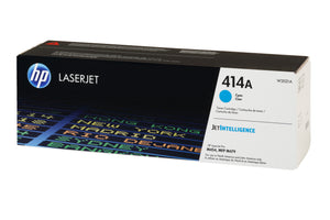 HP W2021A (414A) Cyan Original Toner Cartridge - Cartouches Certifiees