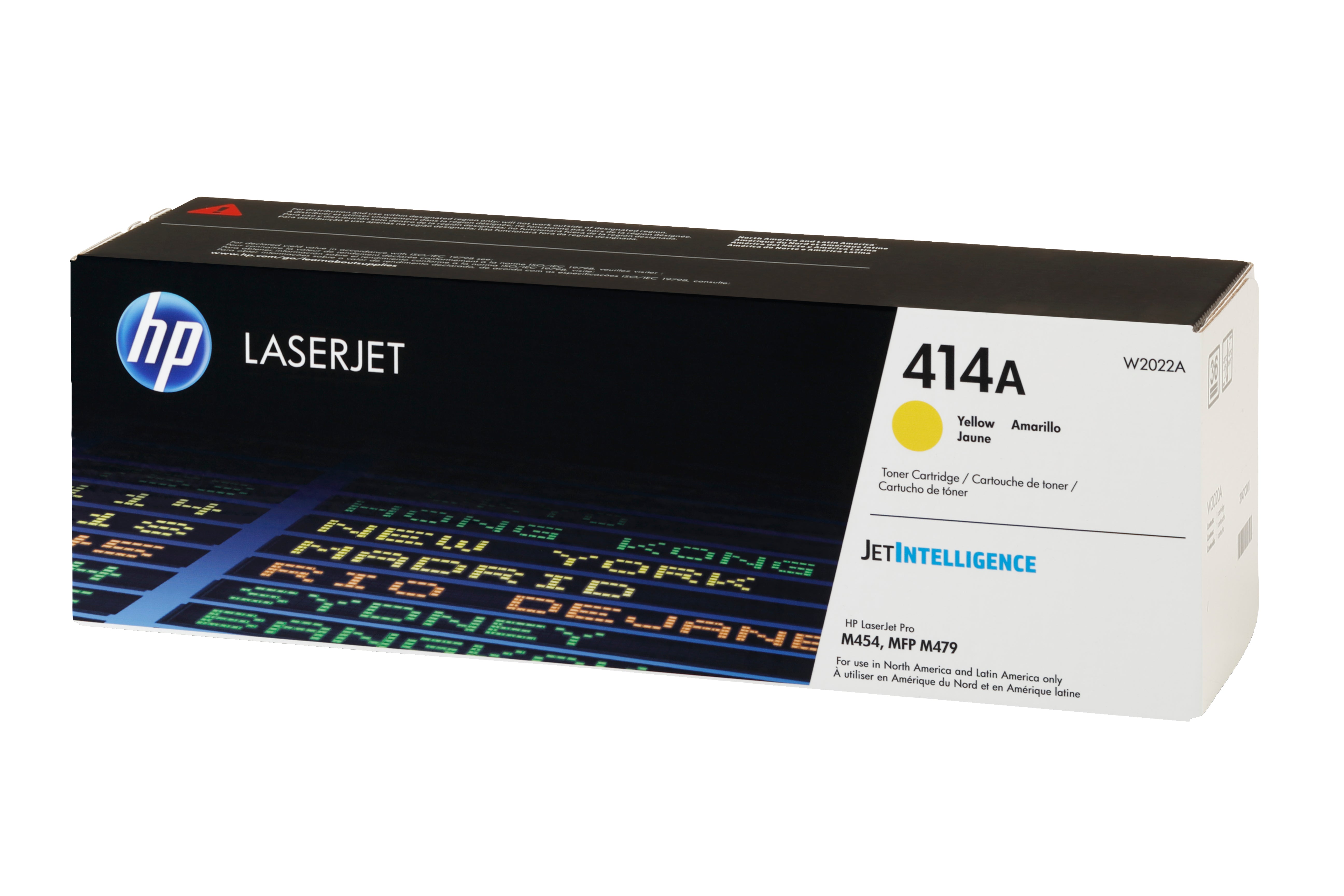 HP W2022A (414A) Yellow Original Toner Cartridge - Cartouches Certifiees