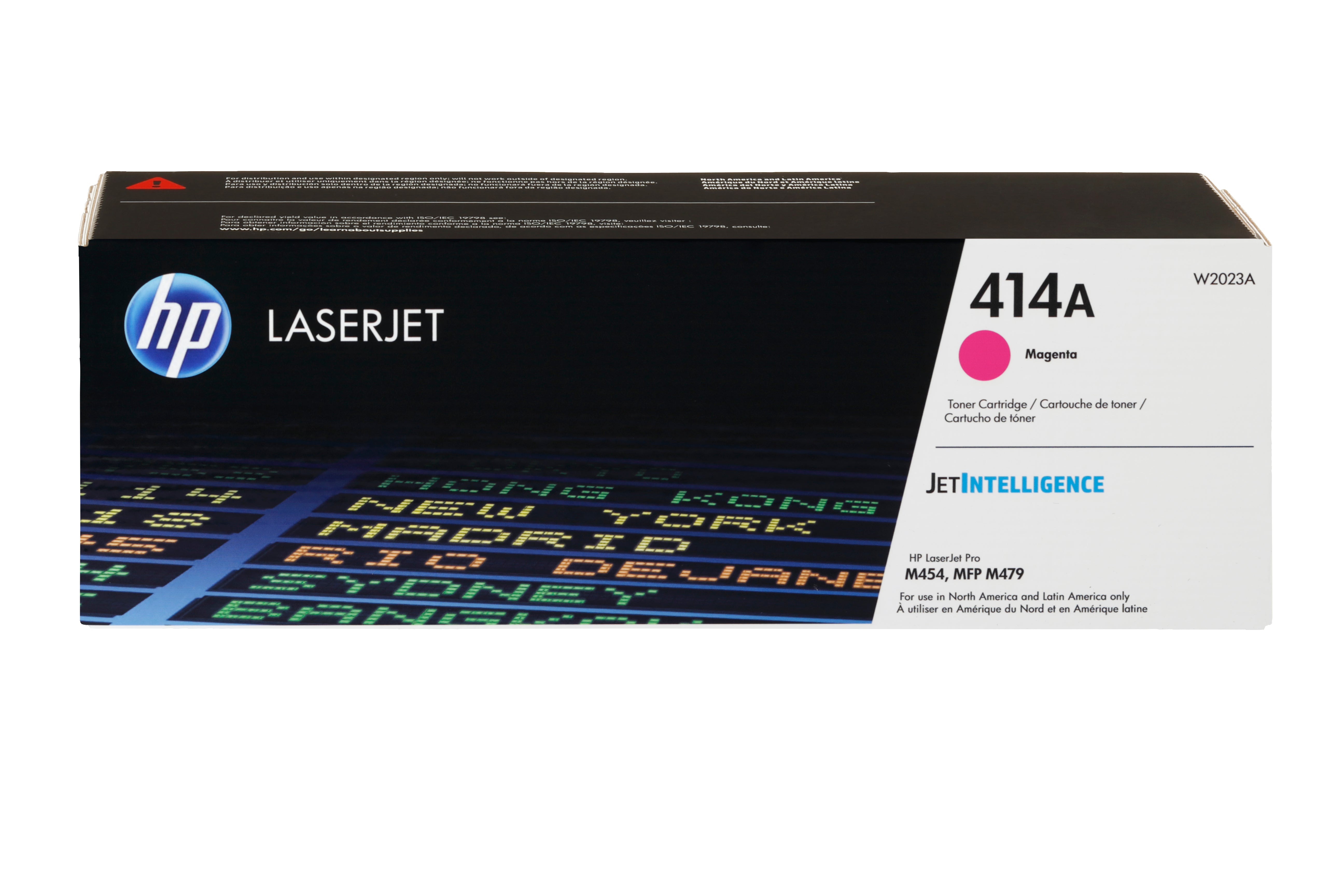 HP W2023A (414A) Magenta Original Toner Cartridge - Cartouches Certifiees