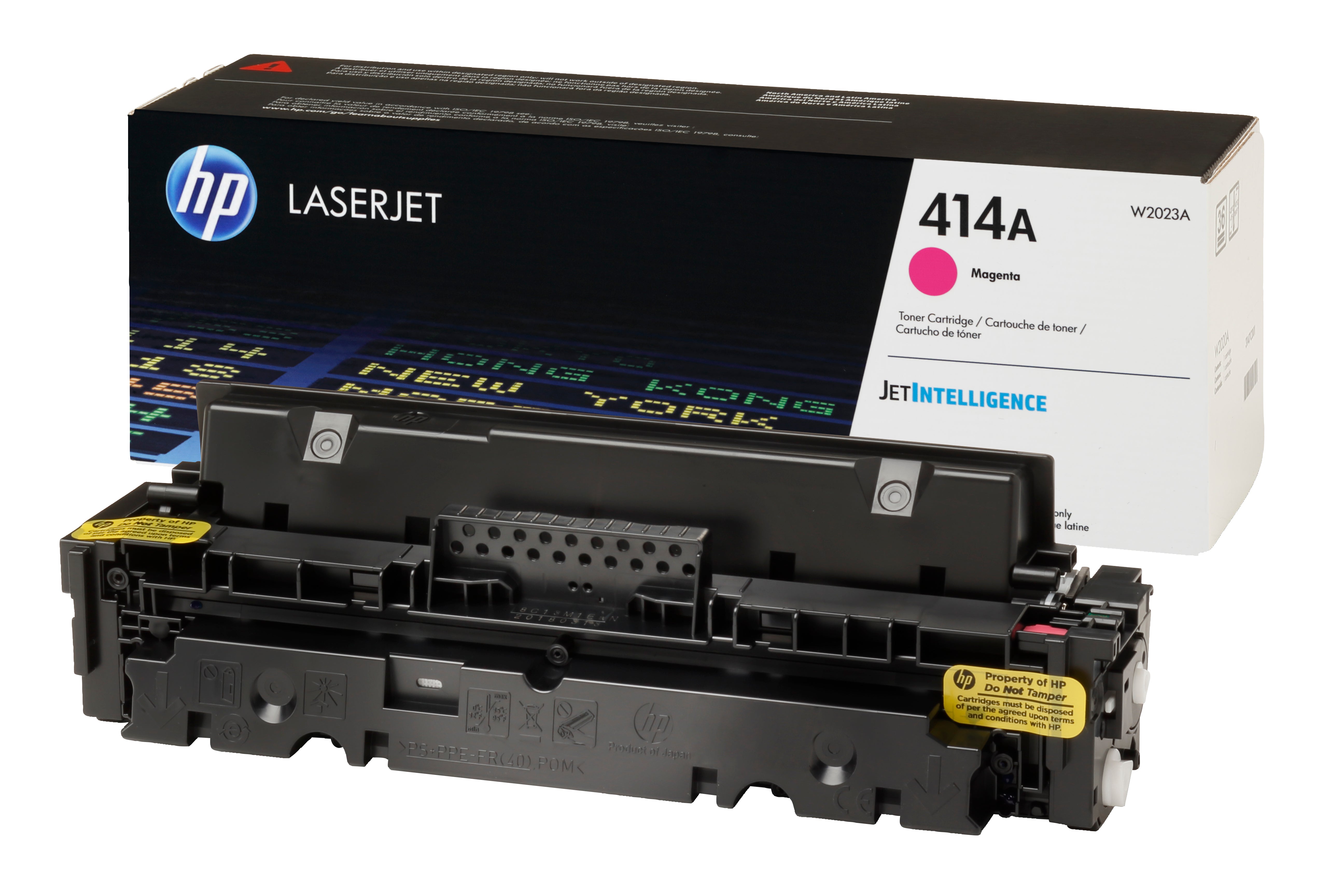 HP W2023A (414A) Magenta Original Toner Cartridge - Cartouches Certifiees