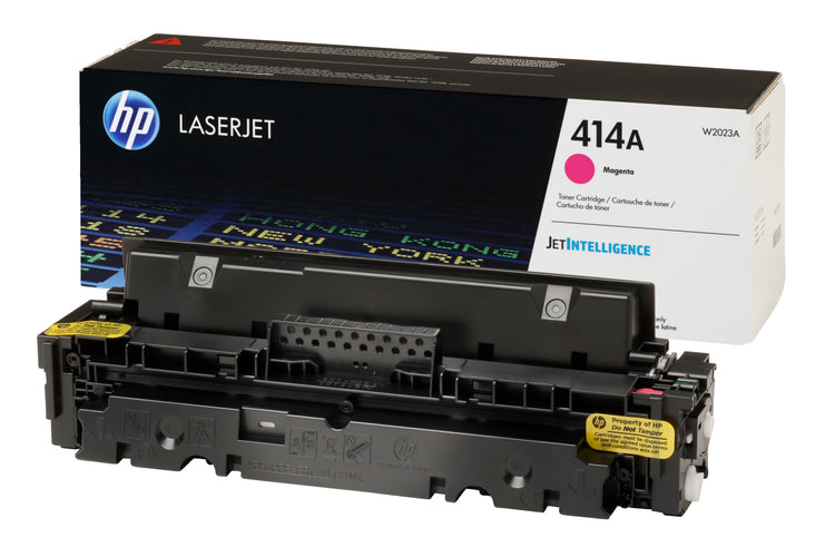 HP W2023A (414A) Magenta Original Toner Cartridge - Cartouches Certifiees