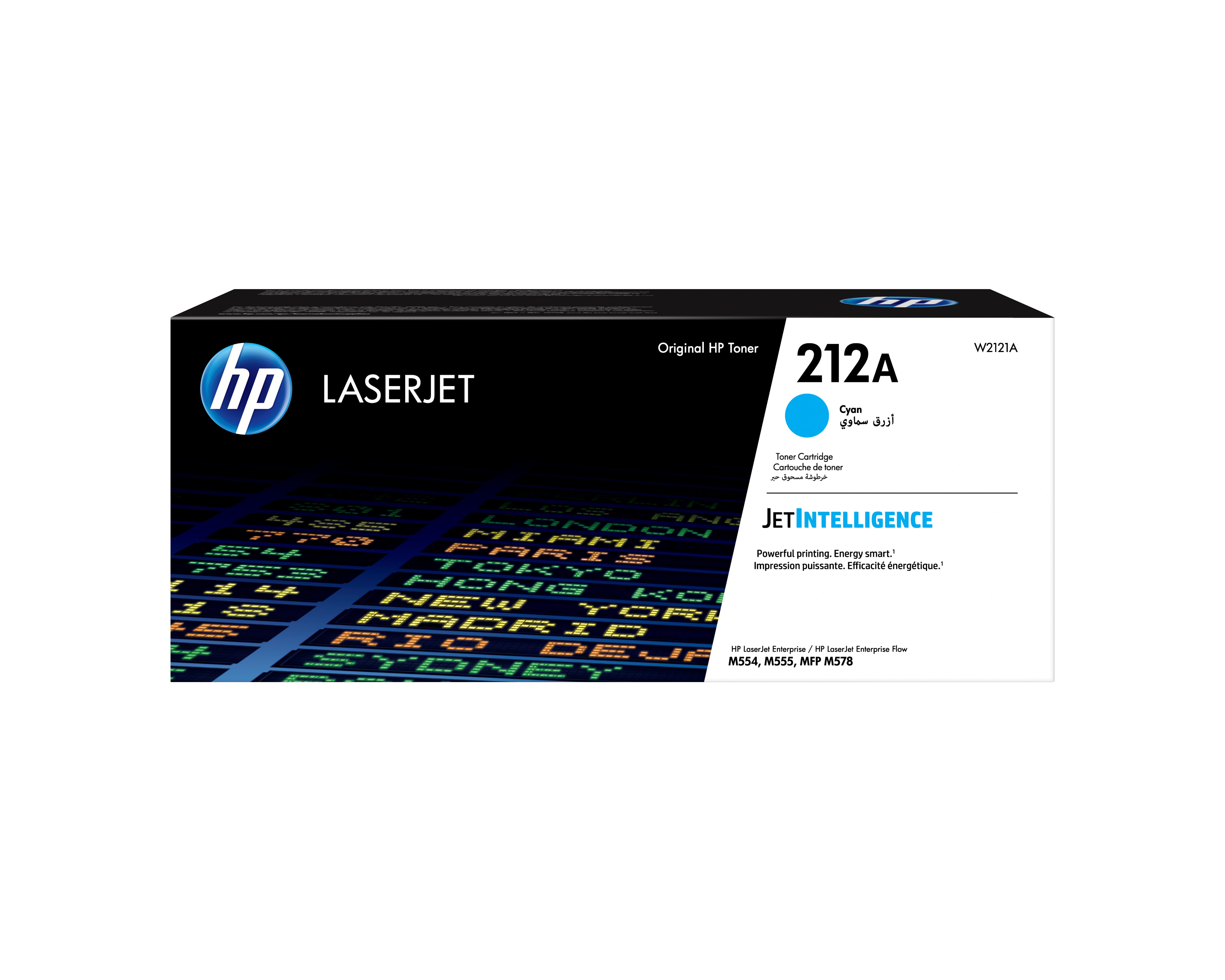 HP W2121A (212A) Cyan Original Toner Cartridge - Cartouches Certifiees
