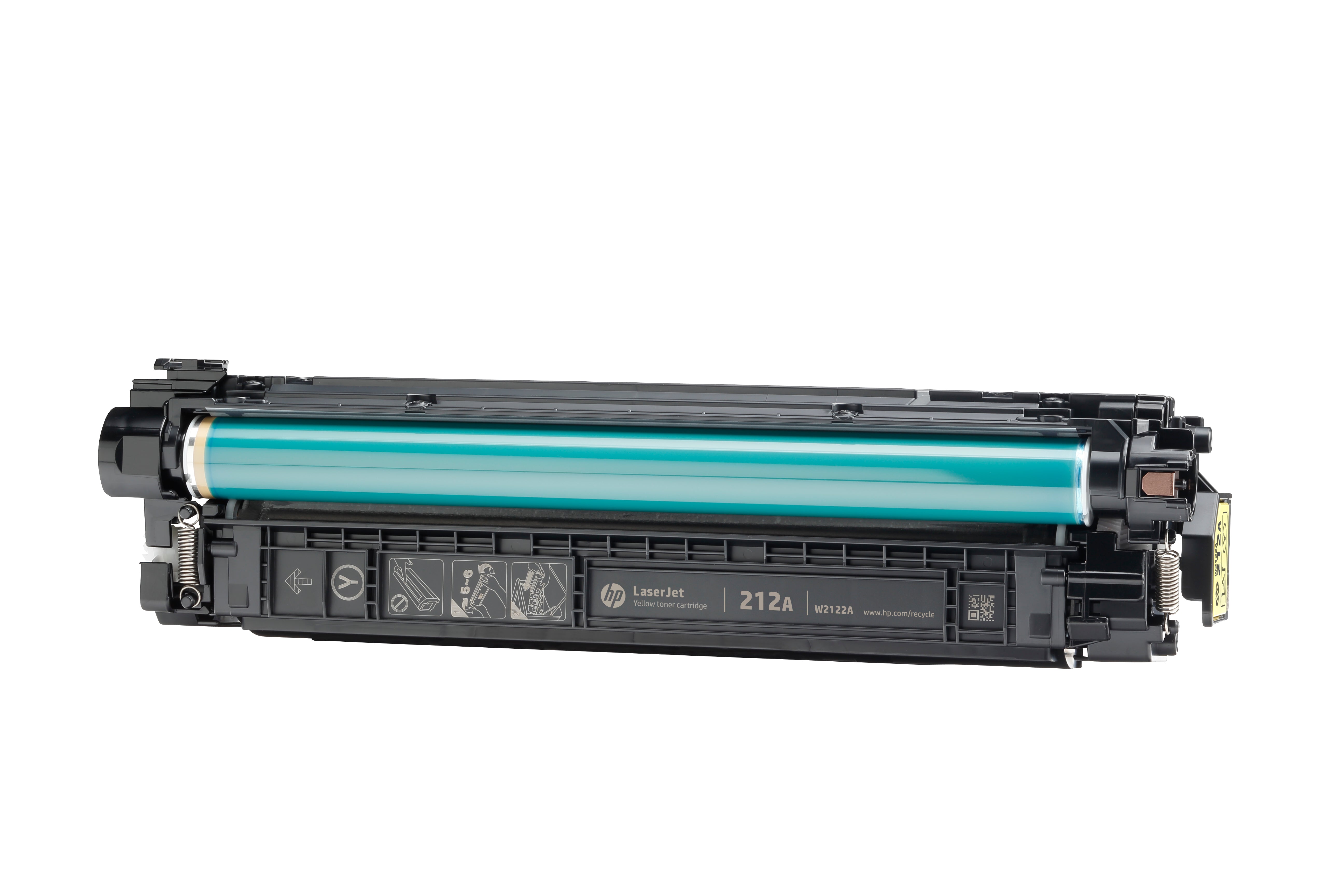 HP W2122A (212A) Yellow Original Toner Cartridge - Cartouches Certifiees