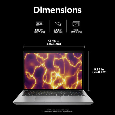 HP ZB16G11 I7-13850HX 16 32GB/1T PC ENGLISH (A6UM2UT#ABA) - Cartouches Certifiees