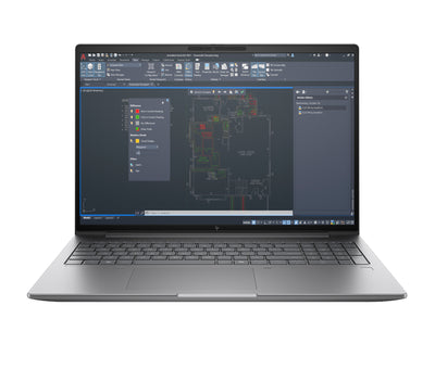 HP ZBook Power G11 A AMD Ryzen™ 7 8845HS Mobile workstation 40.6 cm (16") WUXGA 32 GB DDR5-SDRAM 1 TB SSD NVIDIA RTX 2000 Ada Wi-Fi 6E (802.11ax) Windows 11 Pro Grey (AN6B9UT#ABA) - Cartouches Certifiees