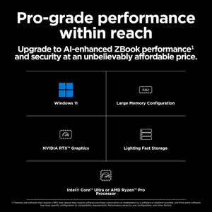 HP ZBPG11A R9-8945HS 16 32GB/1T PC UNITED STATES / CANADA ENGLISH (A45FXUT#ABA) - Cartouches Certifiees