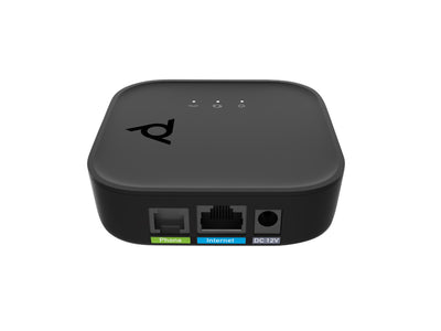 HPE HP Poly ATA 400 1FXS Voice Port VoIP Adapter with Open SIP and Power Supply (8F3H4AA#ABA) - Cartouches Certifiees