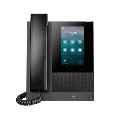HPE HP Poly CCX 400 Business Media Phone with Open SIP and PoE-enabled IP phone Black 24 lines LCD (849A1AA#AC3) - Cartouches Certifiees