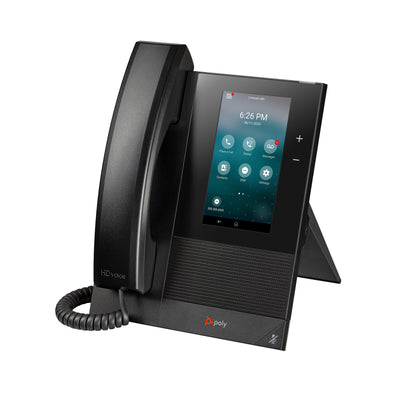 HPE HP Poly CCX 400 Business Media Phone with Open SIP and PoE-enabled IP phone Black 24 lines LCD (849A1AA#AC3) - Cartouches Certifiees