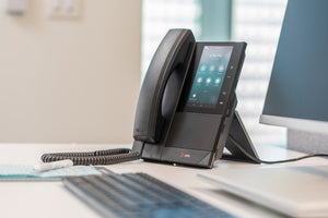 HPE HP Poly CCX 505 Business Media Phone for Microsoft Teams and PoE-enabled IP phone Black 24 lines LCD Wi-Fi (82Z79AA) - Cartouches Certifiees