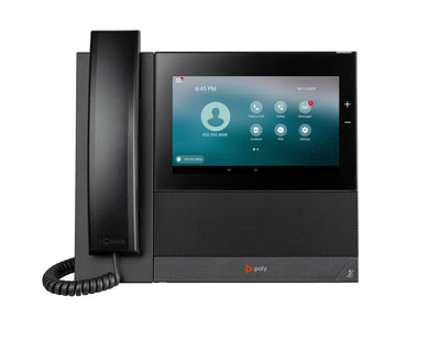 HPE HP Poly CCX 600 Business Media Phone with Open SIP and PoE-enabled IP phone Black 24 lines LCD Wi-Fi (82Z85AA) - Cartouches Certifiees