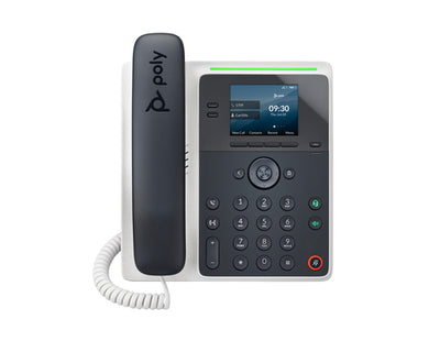 HPE HP Poly Edge E100 and PoE-enabled IP phone Black IPS (82M86AA) - Cartouches Certifiees
