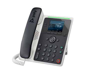 HPE HP Poly Edge E100 and PoE-enabled IP phone Black IPS (82M86AA) - Cartouches Certifiees