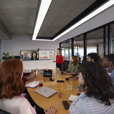 HPE HP Poly Studio G62 With Mounting Plate Kit video conferencing system 10 person(s) Ethernet LAN Personal video conferencing system (A01KCAA#AC3) - Cartouches Certifiees