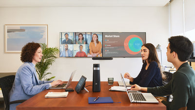 HPE HP Poly Studio X32 video conferencing system 20 MP Ethernet LAN Video collaboration bar (A3SV5AA#ABA) - Cartouches Certifiees